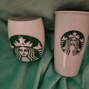 STARBUCKS 2014 TRAVEL & 2010 LARGE MUG